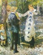 Pierre-Auguste Renoir The Swing painting